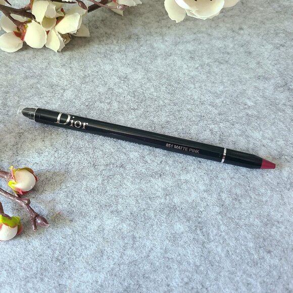 NEW Dior Diorshow 24H Stylo Intense Waterproof Eyeliner in 851 Matte Pink (Plum) - Picture 1 of 5